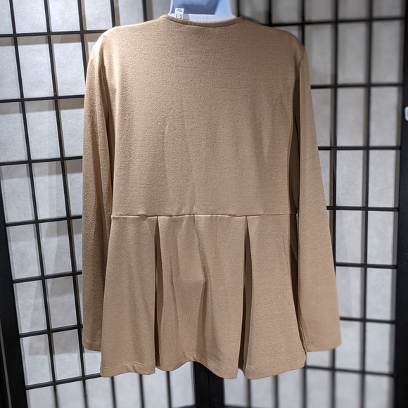 Denim & Co. One button Cardigan. Extra Small - Picture 3 of 5